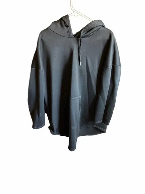 Black Oversized Hoodie Sweatshirt