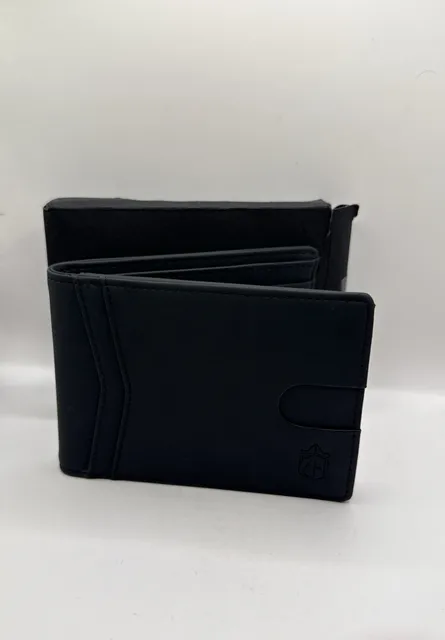 Zitahli Bifold Wallet Black Leather