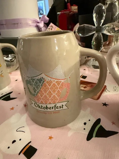 Oktoberfest Greeley CO 2012 Ceramic Beer Stein Mug