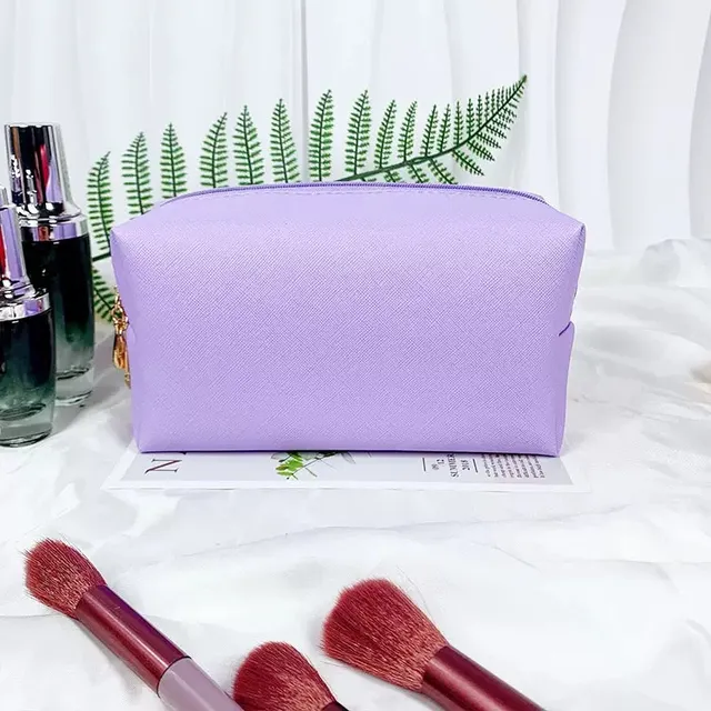 Unique Bargains Waterproof PU Leather Travel Toiletry Organizing ...,