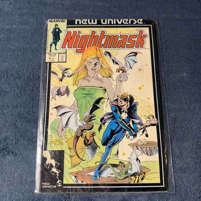 Marvel Comics Nightmask #9 New Universe Comic Book