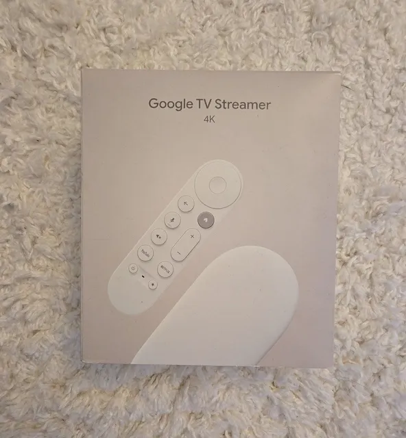 Google TV Streamer 4K Porcelain Streaming Box