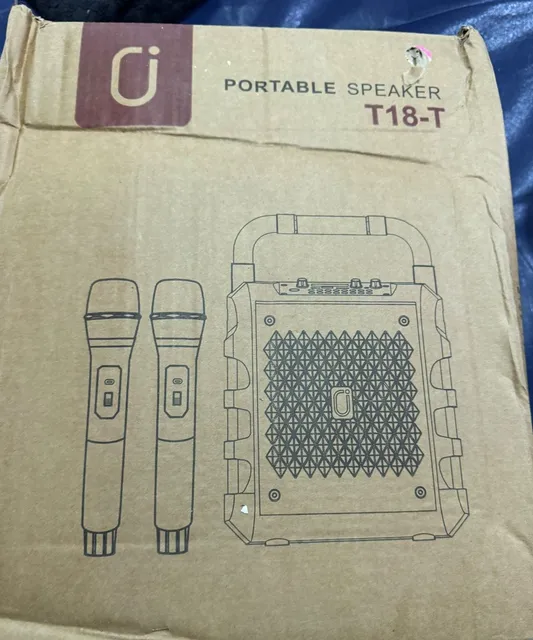 T18-T Portable Speaker with Microphones