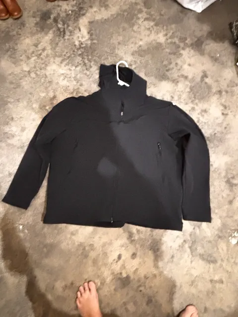 Nike Golf Full Zip Hooded Jacket Size 3XL Black
