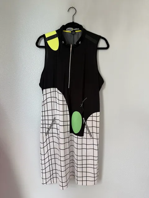 Jamie Sadock Sleeveless Zip Golf Dress Size XL