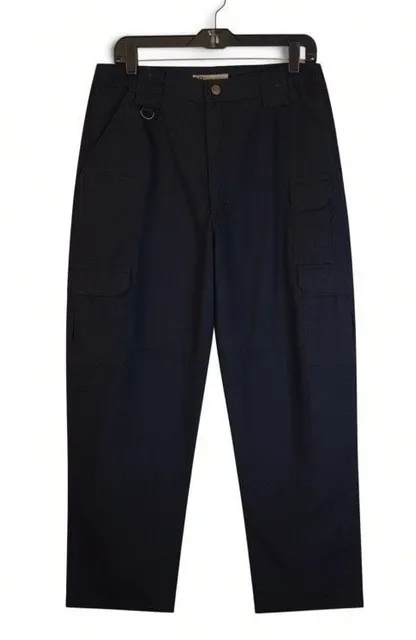5.11 Tactical Cargo Pants Size 34x30 Navy Blue Work