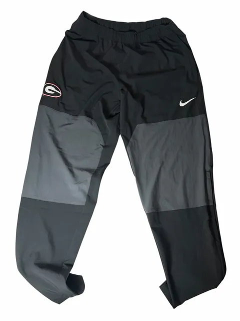 NWT Nike UGA Georgia Bulldogs Team Issue Black Gray Pants