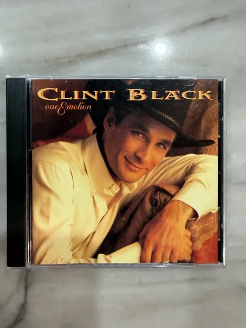 Clint Black One Emotion Audio CD Album 1994 RCA Records