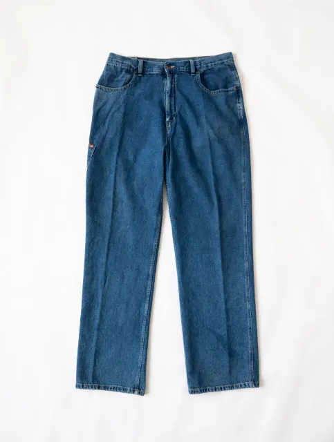 Ecko Unltd Foundry Jeans Size 38x34 Blue Relaxed Denim