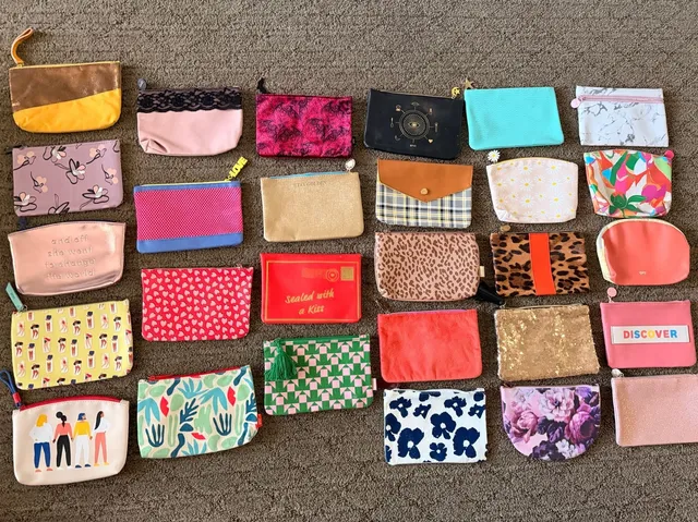 Ipsy Glam Makeup Cosmetic Bag Lot of 28 bags!