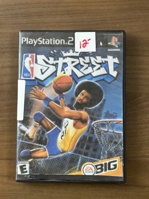 NBA Street (Sony PlayStation 2, 2001) PS2 Black Label Disc & Case No Manual