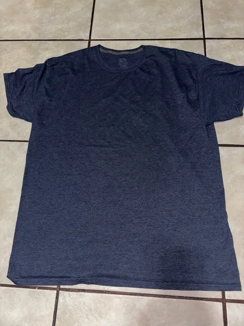 Fruit of the Loom Select T-Shirt Size XL Blue Heather