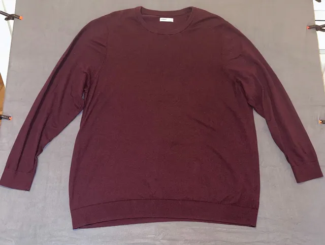 Sonoma Goods For Life Sweater Size 3XB Burgundy Crewneck Pullover
