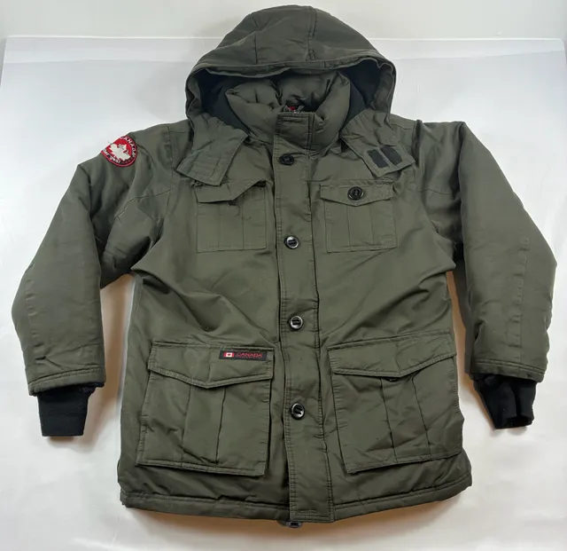 Canada Weather Gear Winter Parka Jacket Green