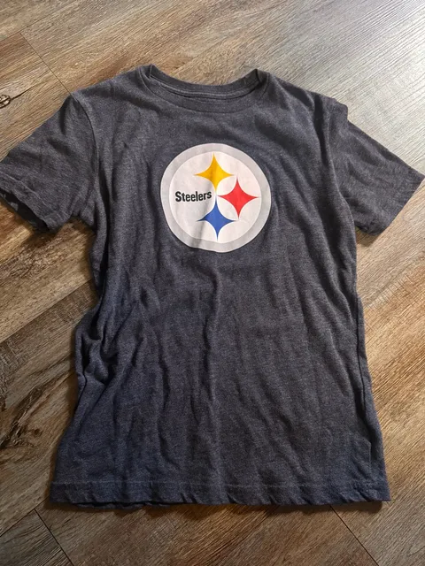 NFL Team Apparel Pittsburgh Steelers T-Shirt Size youth L 10/12