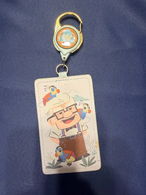 Loungefly Disney Pixar Up Card Holder Lanyard
