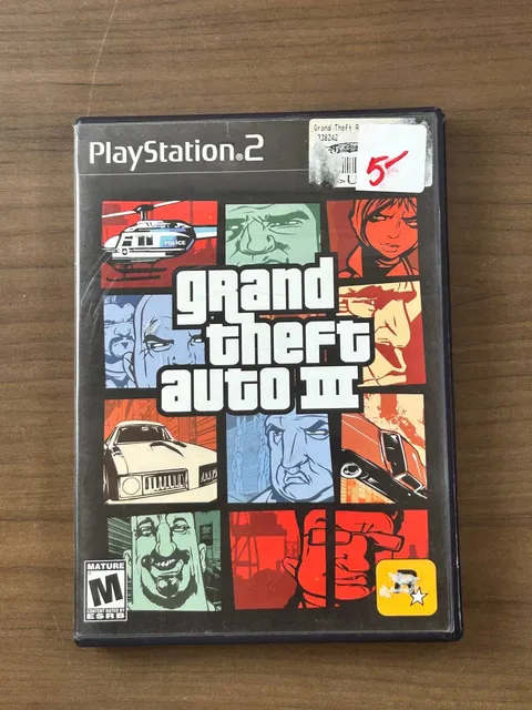 Grand Theft Auto III GTA 3 PS2 PlayStation 2 Greatest Hits Disc Manual Case