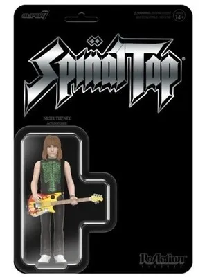 Nigel Tufnel - Spinal Tap - Wave 1 - Reaction Figures - Super7 - Case Fresh