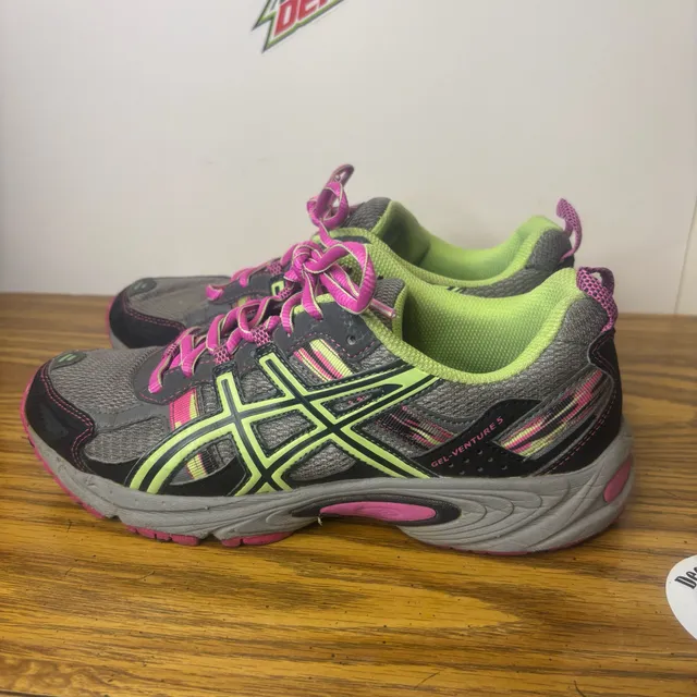 ASICS Gel-Venture 5 Sneakers Grey Pink Green