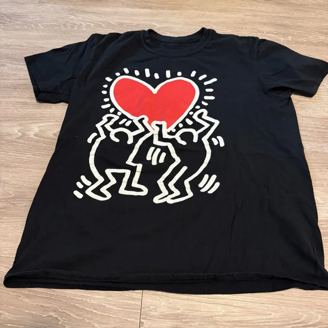 Keith Haring Graphic T-Shirt Black