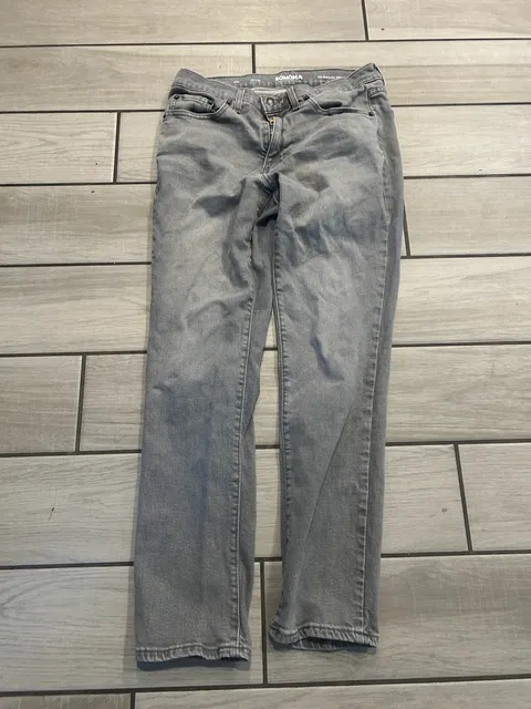 Sonoma The Everyday Jean Slim 32x30 Gray Denim Pants