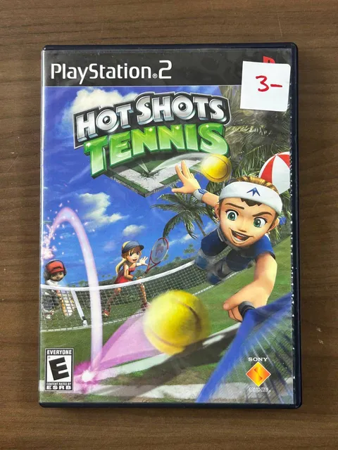 Hot Shots Tennis (Sony PlayStation 2 PS2, 2007) With Manual & Case