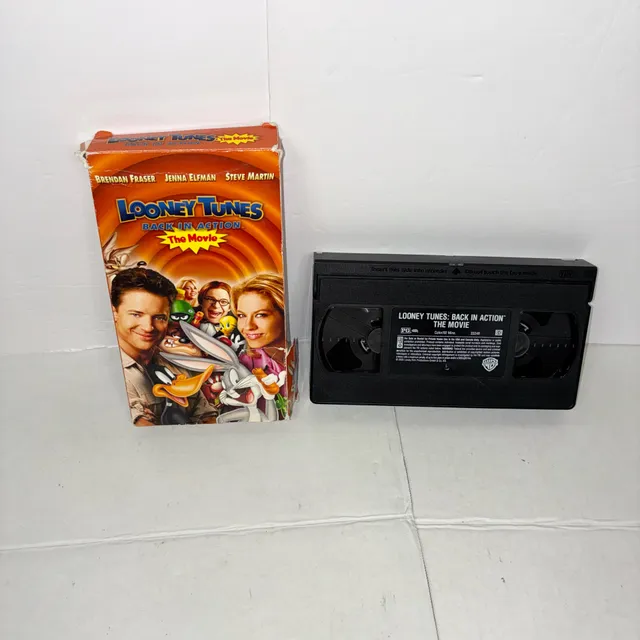 Warner Bros. Looney Tunes Back In Action The Movie VHS Tape