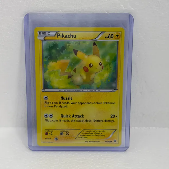 Pokemon Pikachu 26/83 Generations Common TCG Card
