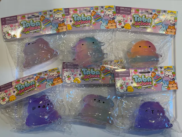Taba Squishy Shimmers - Lot of 6