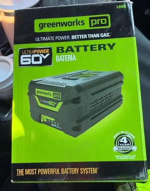 Greenworks Pro 60V 5.0Ah Lithium-Ion Battery LB602