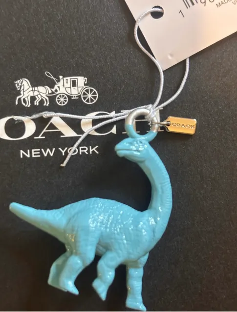 COACH Small Dinosaur Shoe Charm New or DYI any Charm
