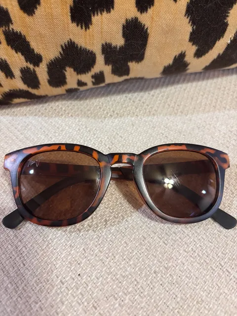 Maui Jim Sunglasses Tortoise Shell Frame Brown Lenses