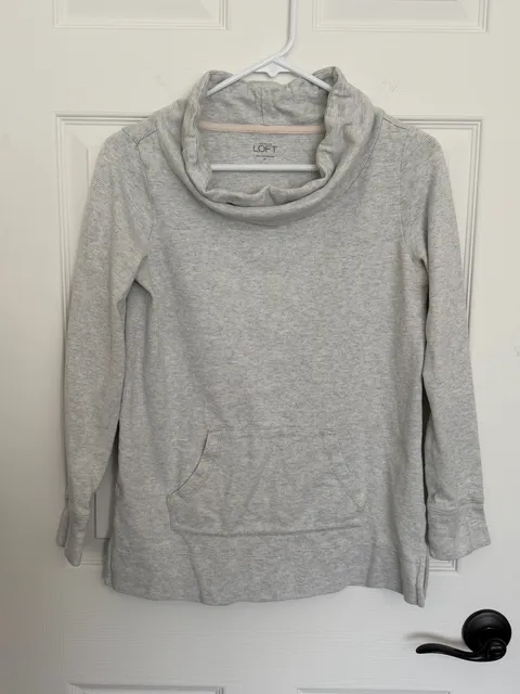 Loft Cowl Neck Sweatshirt Size M