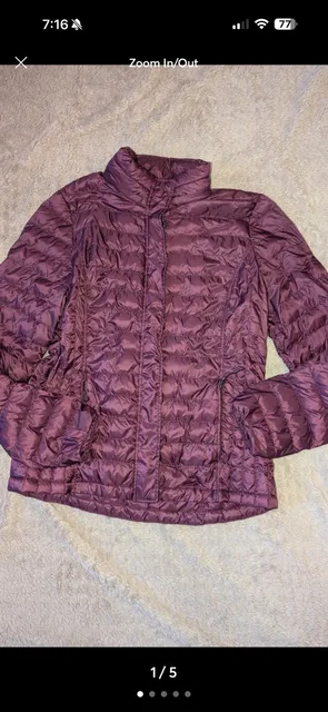 32 Degrees Heat Maroon Puffer Jacket Size S
