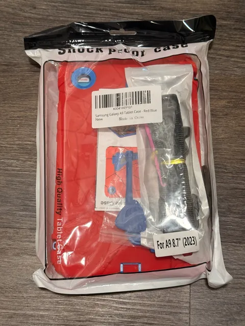 Samsung Galaxy A9 Tablet Case 8.7 Inch Red Blue