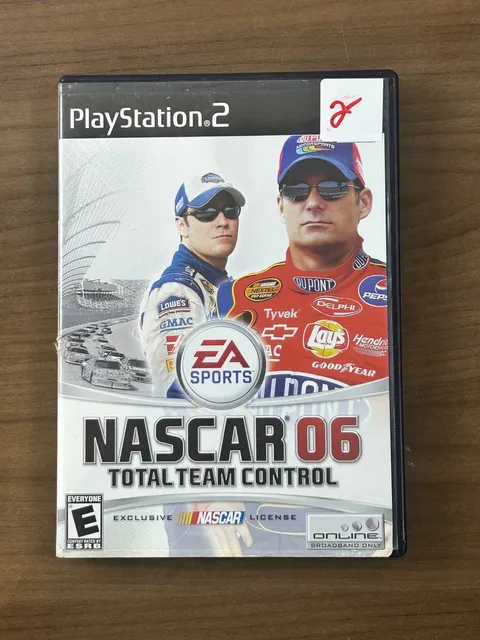 NASCAR 06 Total Team Control PS2 2005 EA Sports CIB Manual PlayStation 2