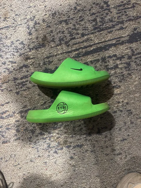 Nike EYBL Slides Green