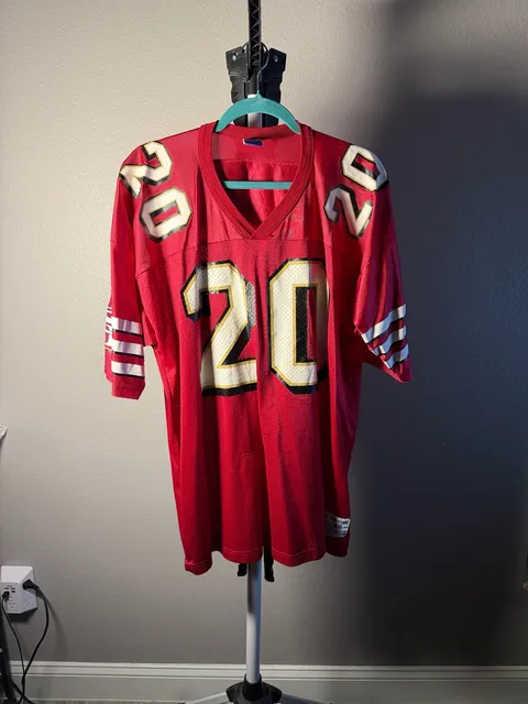 Champion San Francisco 49ers Garrison Hearst 20 Jersey XL Red