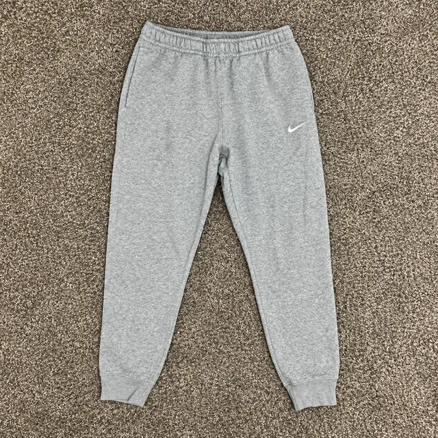 Nike Sweatpants Size M Gray Fleece Joggers