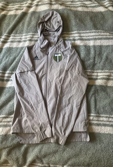 Adidas Portland Timbers Alaska Airlines Rain Jacket