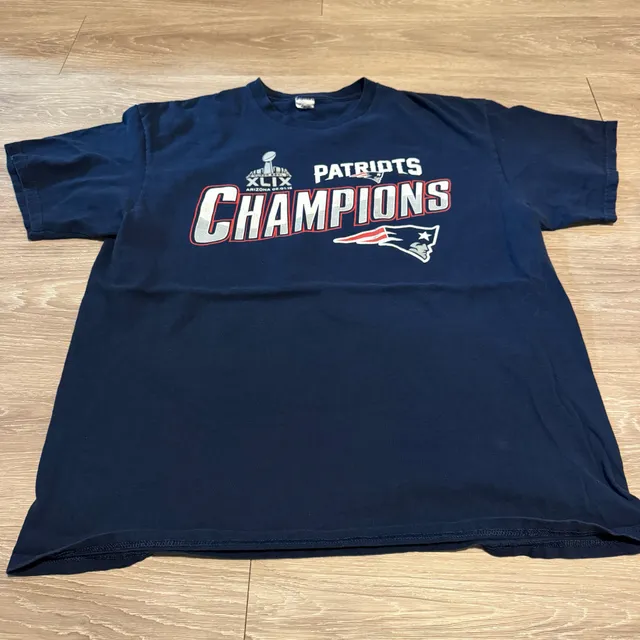 New England Patriots Super Bowl XLIX Champions T-Shirt
