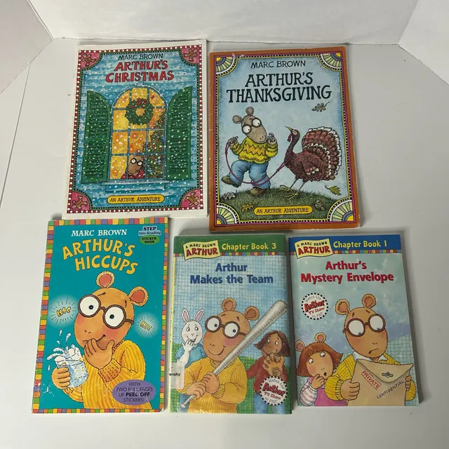 Marc Brown Arthur Book Lot of 5