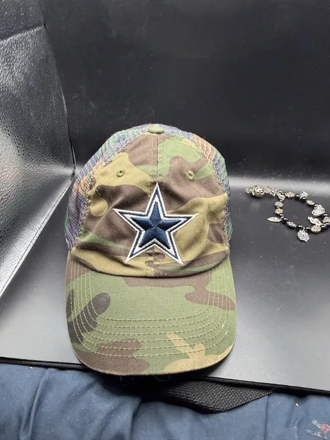 Dallas Cowboys Authentic Camo Trucker Hat OSFA