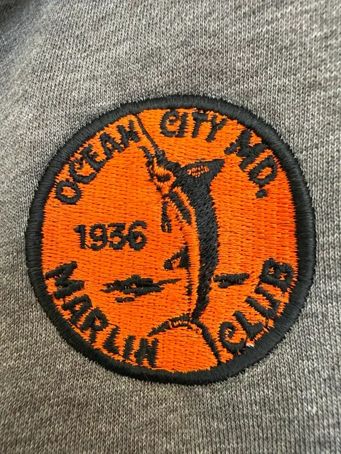 Under Armour Storm 1/2 Zip Pullover XL Grey Ocean City Marlin Club