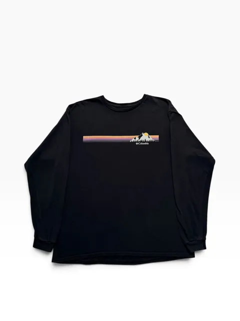 Columbia Long Sleeve Graphic T-Shirt Black