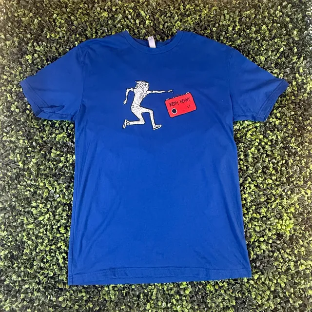 Keith Kenny Graphic T-Shirt Blue
