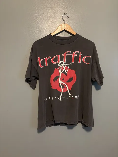 Vintage 1994 Traffic Far From Home Tour T-Shirt Size XL