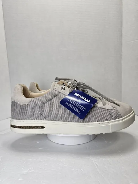 Birkenstock Bend Low Canvas Suede Whale Gray Men's US 11 EU 44 Sneakers