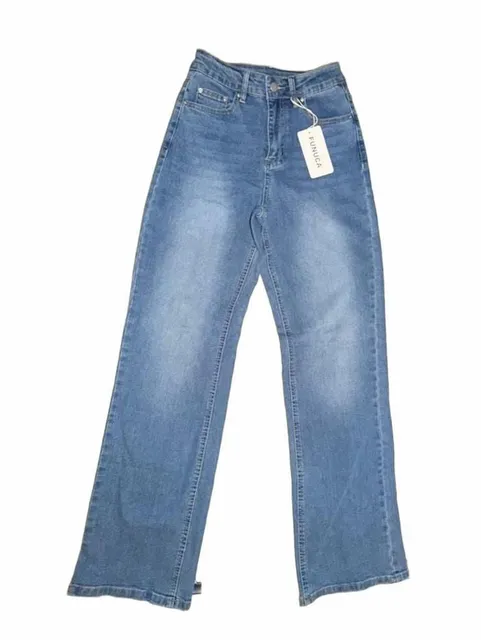 NWT Funuca High Waisted  Blue Denim Jeans
