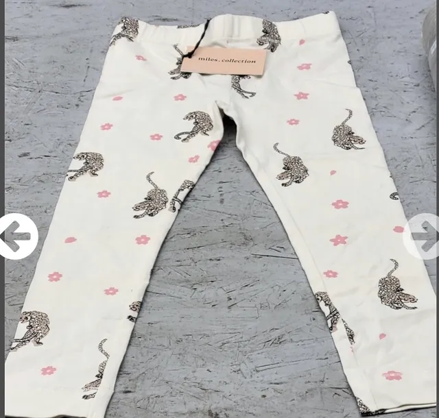 Miles The Label Leopards On Birch Leggings